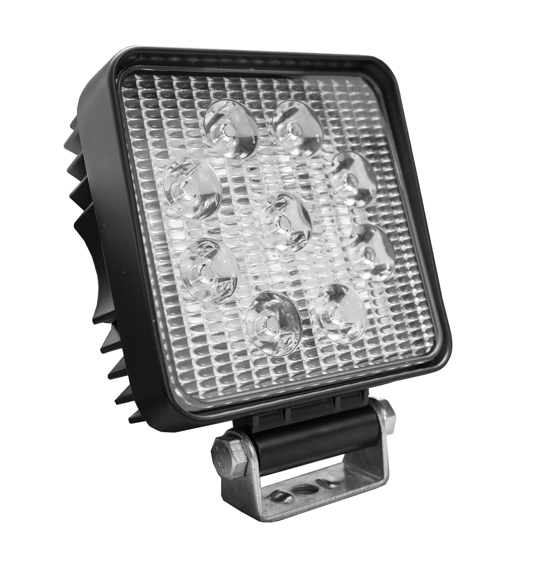 Race Sport Lighting RS-27W-S Street Series 4in Square LED Work Spot Light - Single