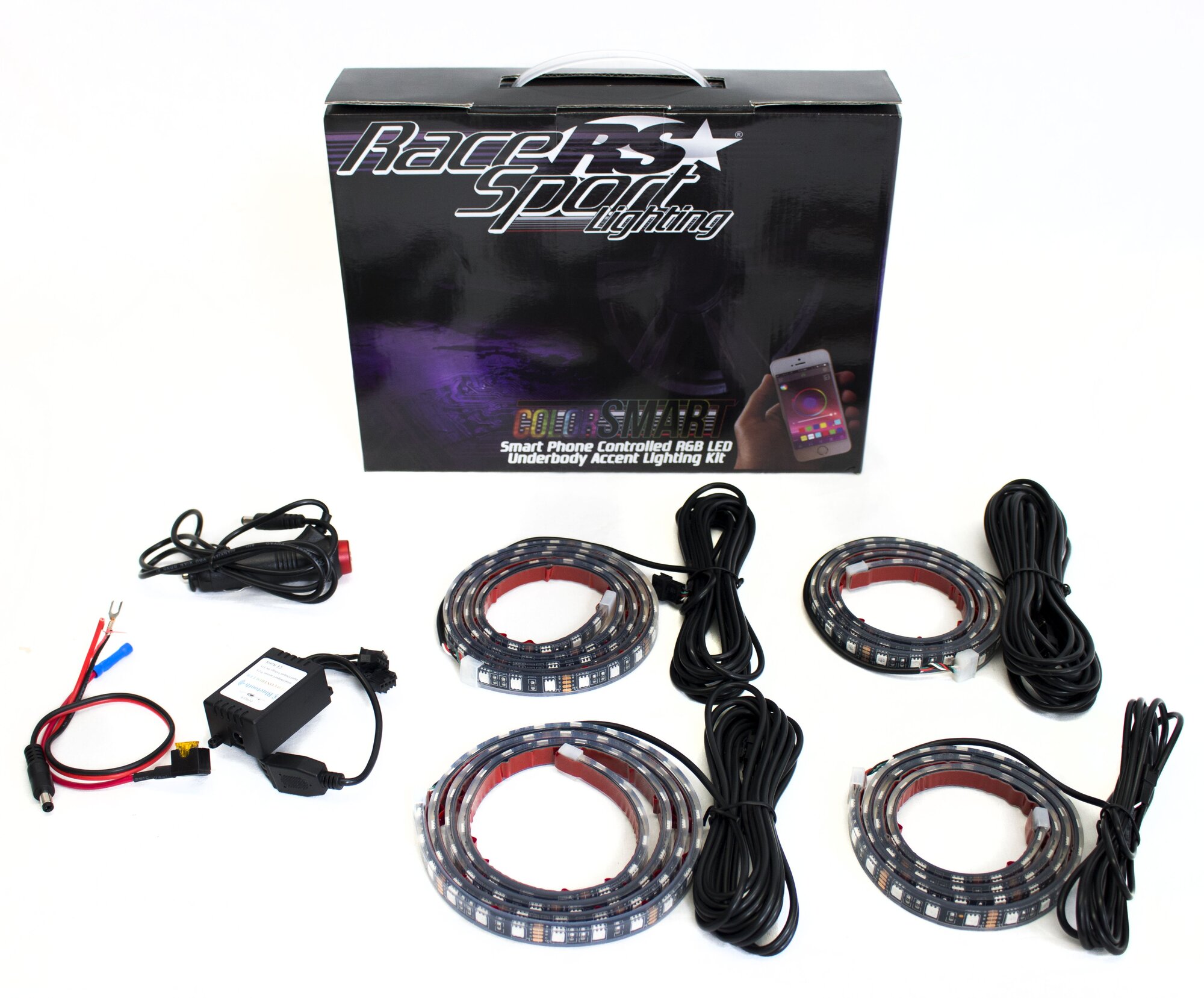 Race Sport Lighting RSBTRGBL2 ColorSMART RGB LED Underbody Kit