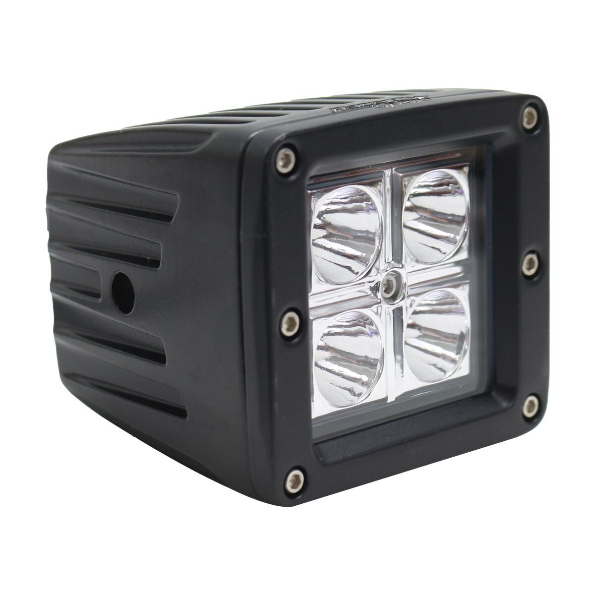 Race Sport Lighting Street Series 3x3in 16W 4-LED Auxiliary Cube Spot Light