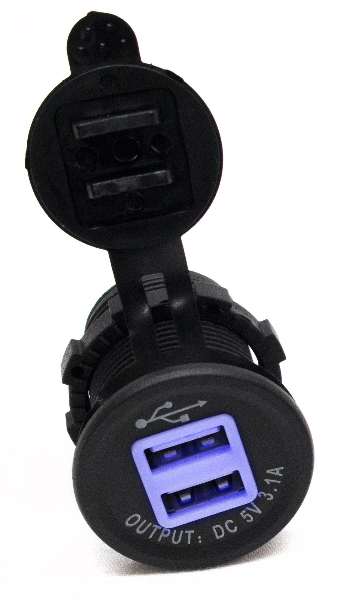 Race Sport Lighting RS50884 2 Port USB Socket
