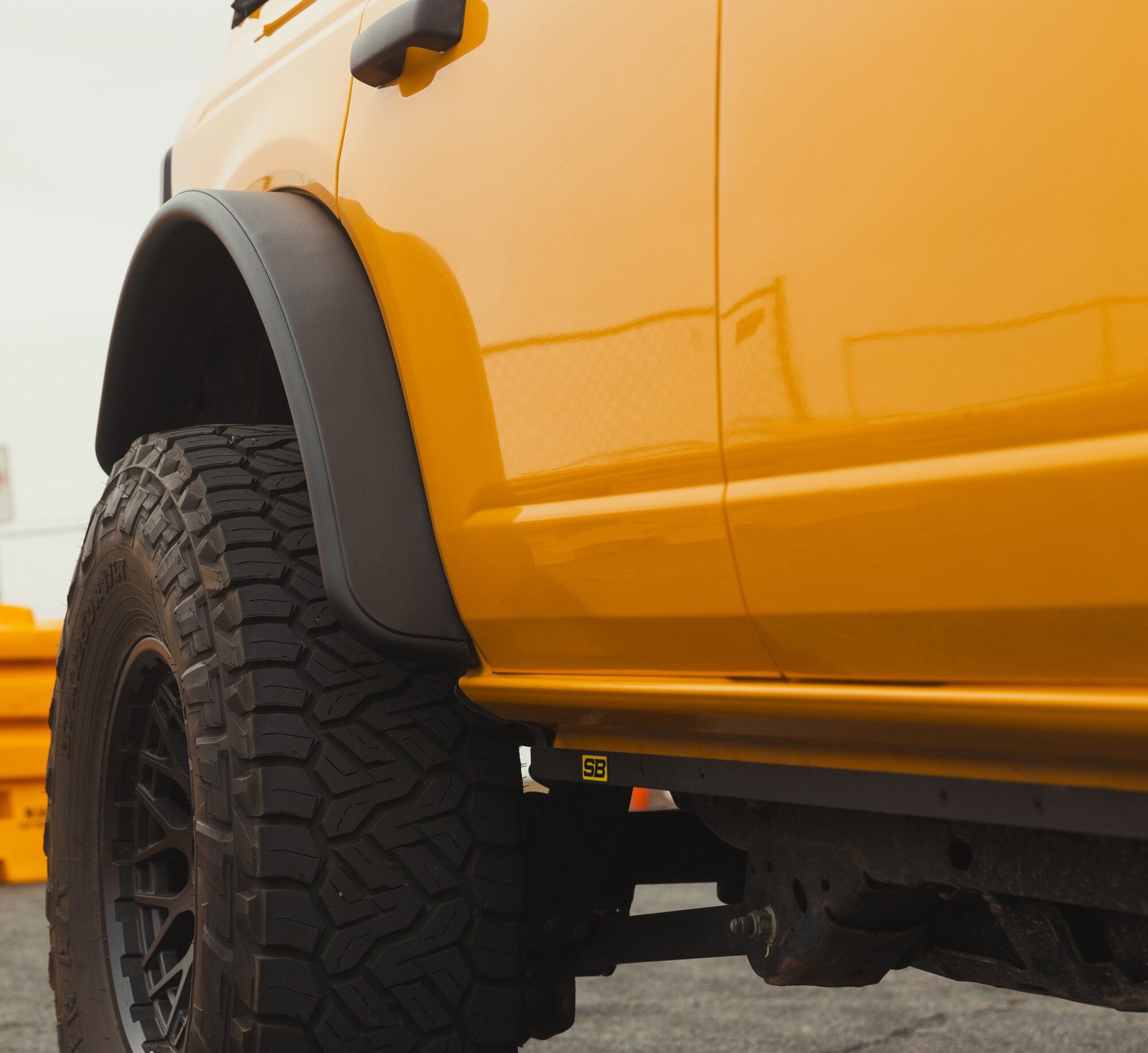 Smittybilt SB61771W Rear Aluminum Fender Kit for 21-26 Ford Bronco 4-Door