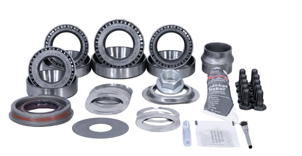 Revolution Gear and Axle 35-2050-REV Front Ring & Pinion Master Install Kit - Timken Bearings for 07-18 Jeep Wrangler JK with Dana 30 Axle