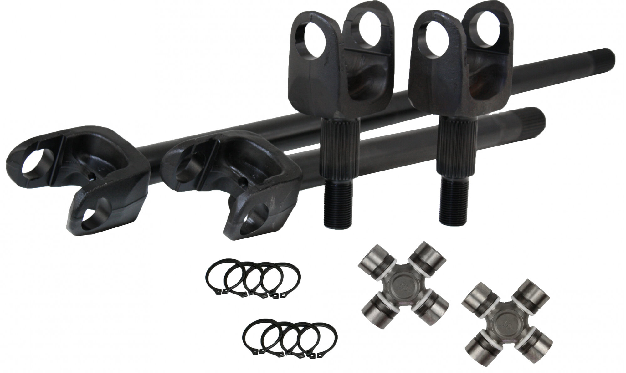 Revolution Gear and Axle Discovery Series Dana 44 Front Axle Kit for 07-18 Jeep Wrangler JK Rubicon