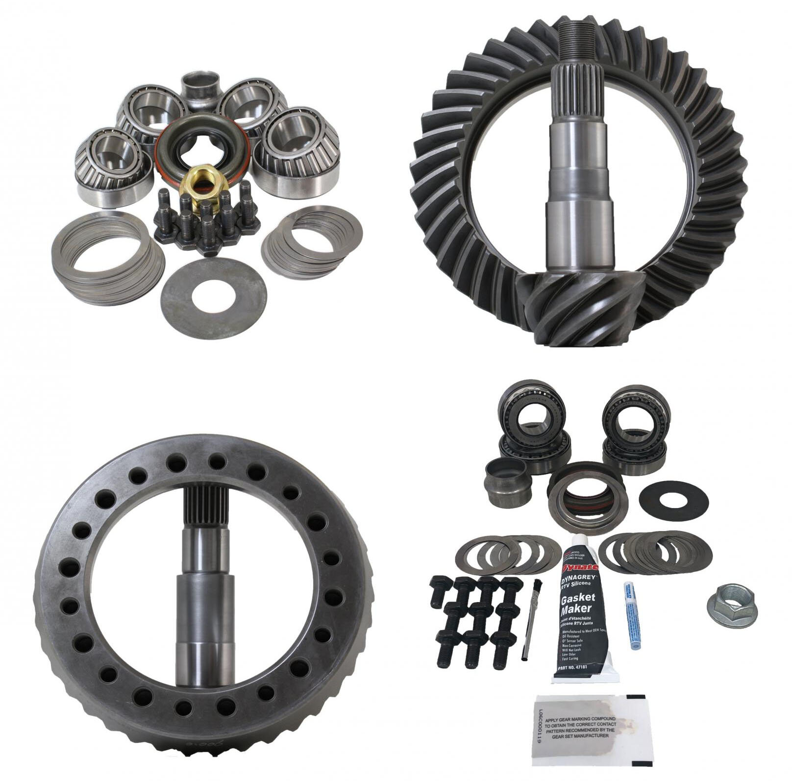 Revolution Gear and Axle Ring & Pinion Package for 84-96 Jeep Cherokee XJ & Wrangler YJ with Dana 30 Front & Dana 35 Rear Axle