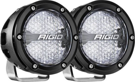 Rigid Industries 36400 360-Series RGBW 4" Pods with Diffused Beam & RGBW Backlight