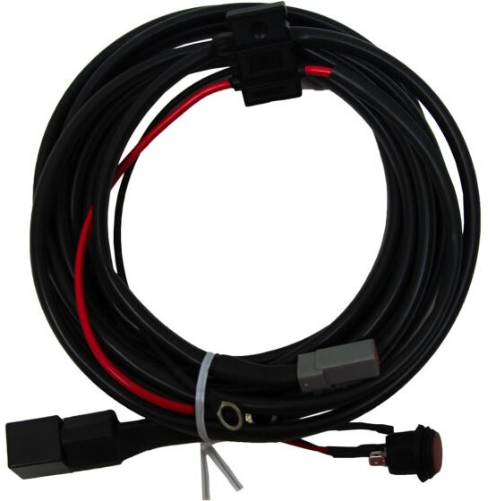 Rigid Industries 40190 High Power Wiring Harness for the E-Series, SR-Series, RDS-Series, and Q-Series Lights