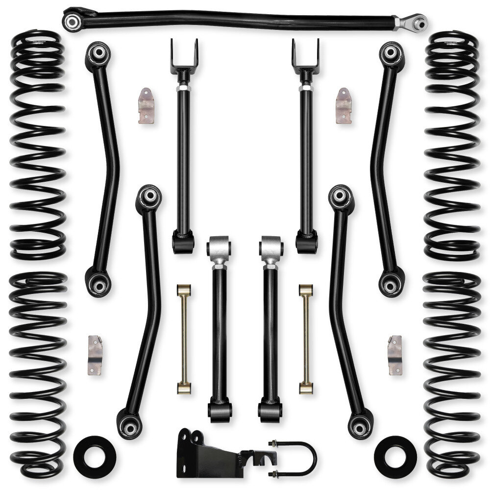 Rock Krawler 3.5" Ultimate Adventure Mid Arm System for 07-18 Jeep Wrangler JK