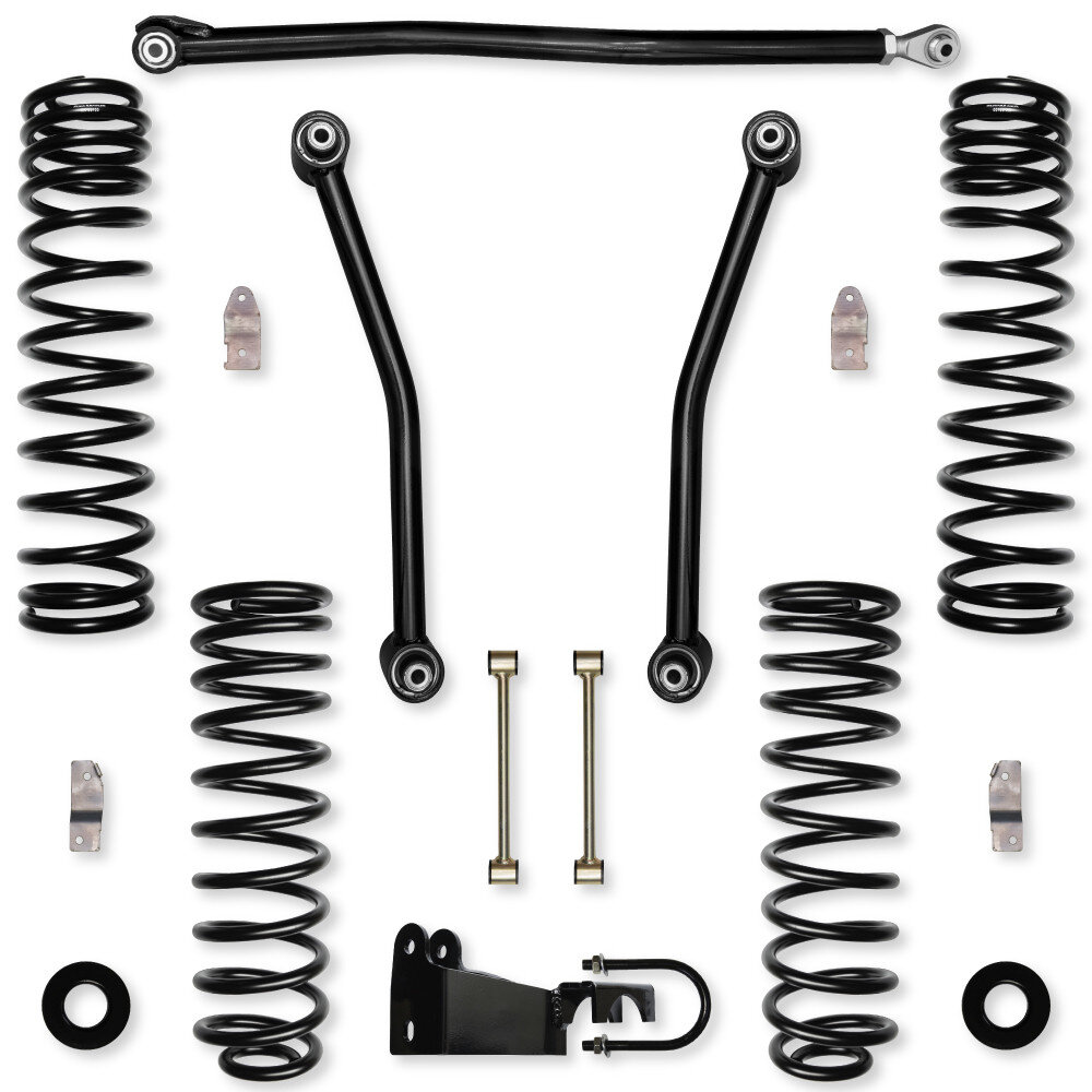 Rock Krawler 2.5" Adventure Mid-Arm System Suspension System for 07-18 Jeep Wrangler JK