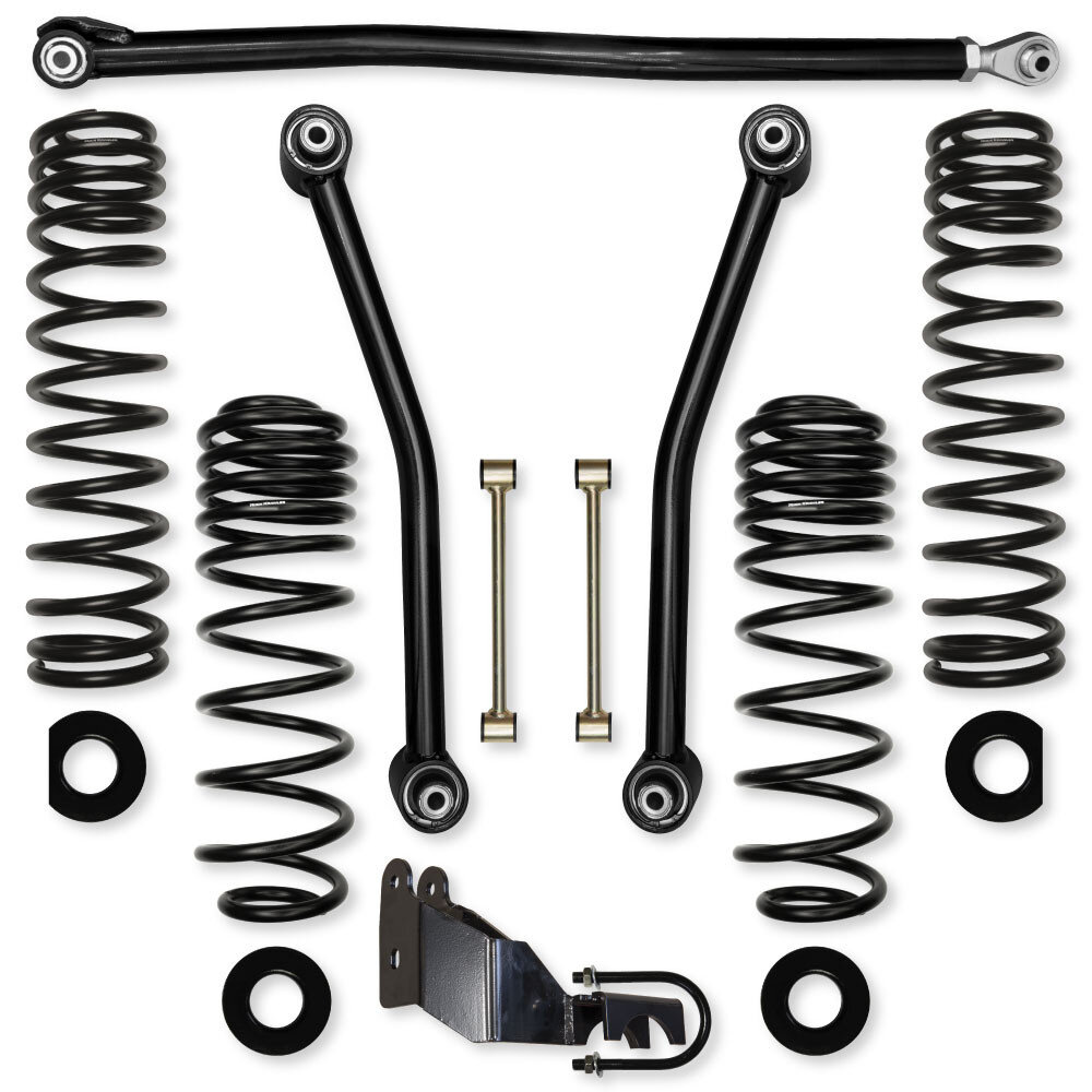 Rock Krawler 2.5" Adventure Mid-Arm Suspension System for 18-26 Jeep Wrangler JL 2-Door Sport