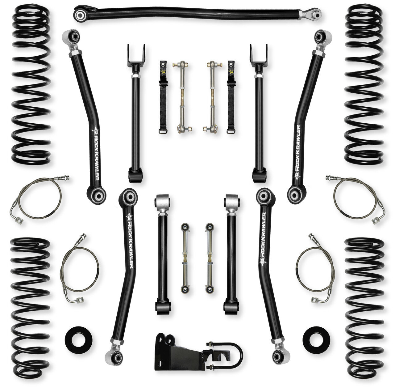 Rock Krawler 2.5" Adventure X Suspension System for 07-18 Jeep Wrangler JK