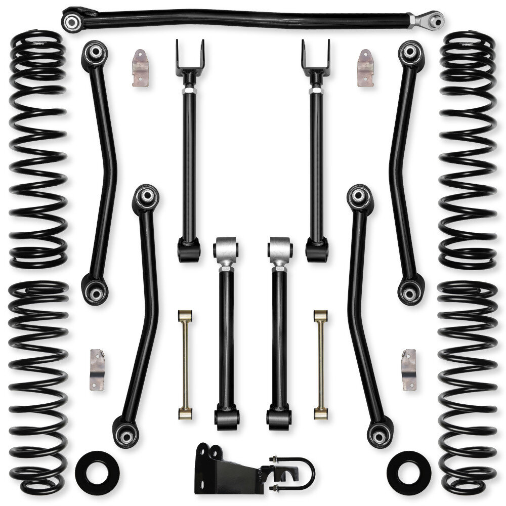 Rock Krawler 2.5" Ultimate Adventure Mid Arm System for 07-18 Jeep Wrangler JK