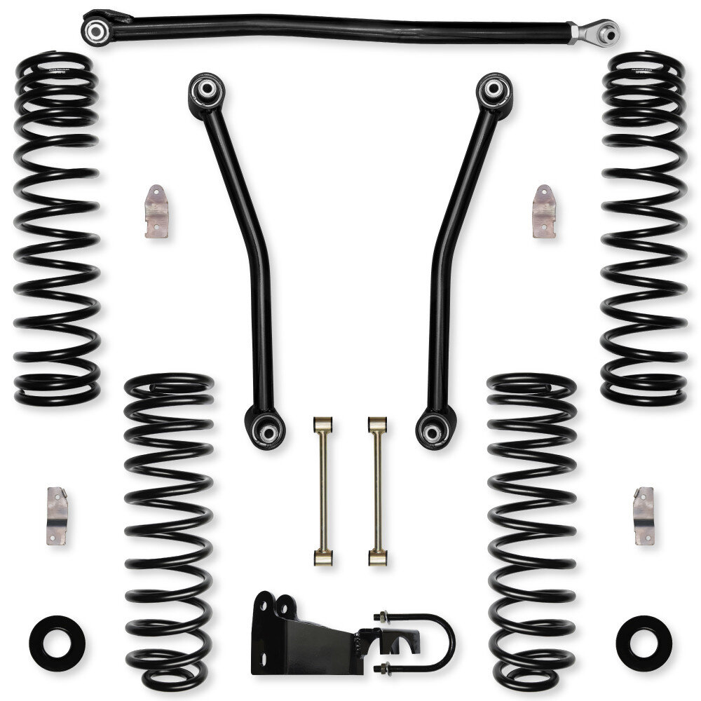 Rock Krawler 3.5" Adventure System Suspension Mid Arm System for 07-18 Jeep Wrangler JK