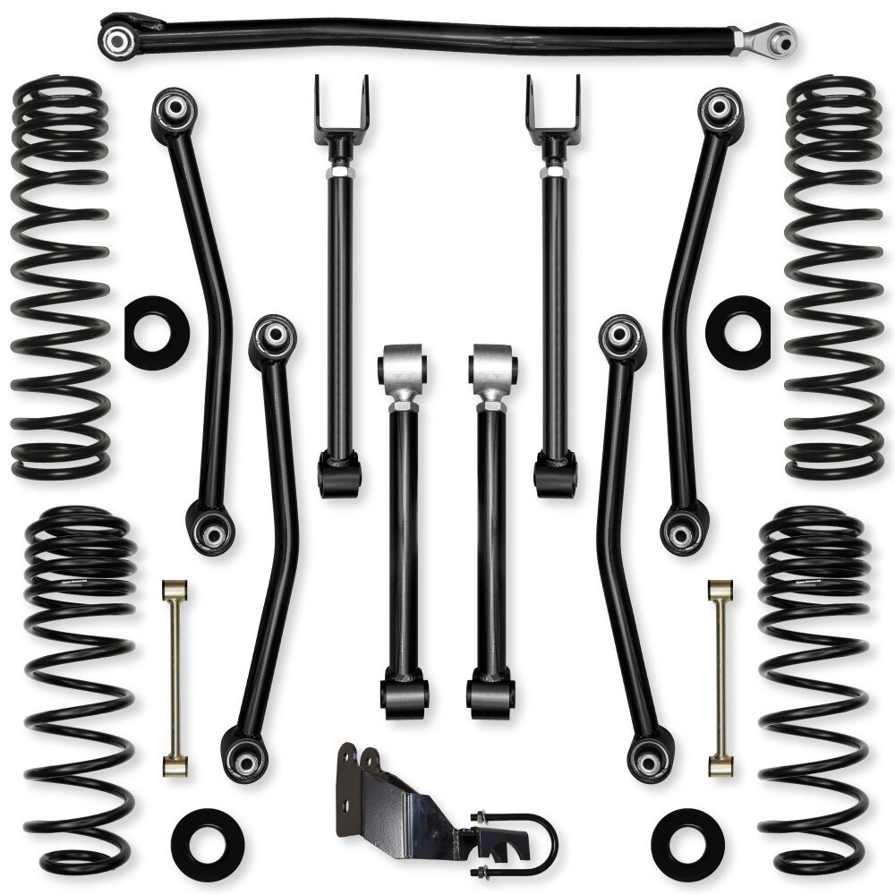 Rock Krawler 3.5" Ultimate Adventure Mid-Arm Suspension System for 18-26 Jeep Wrangler JL Unlimited 4-Door