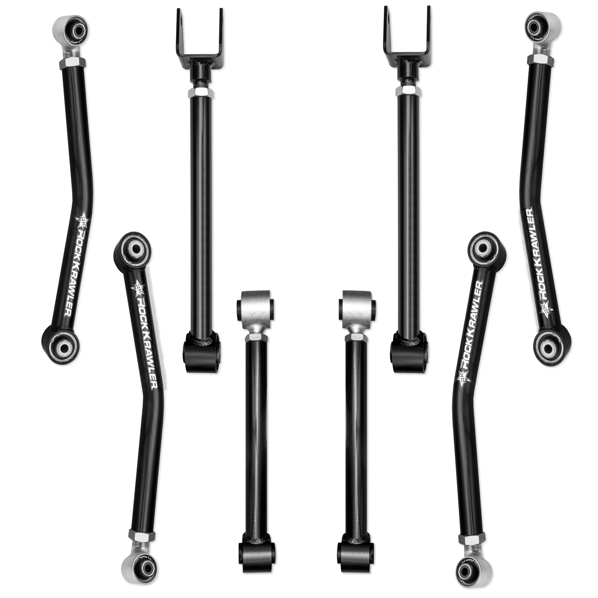 Rock Krawler Rock Krawler Adventure - X Control Arm Package for 18-26 Jeep Wrangler JL
