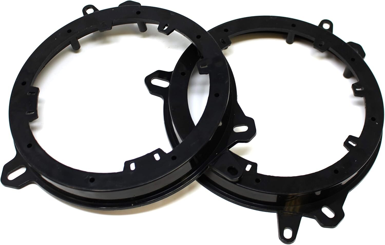 Rockford Fosgate 82-8148 6" to 6.75" Rear Door Speaker Adapter Brackets for 16-26 Toyota Tacoma
