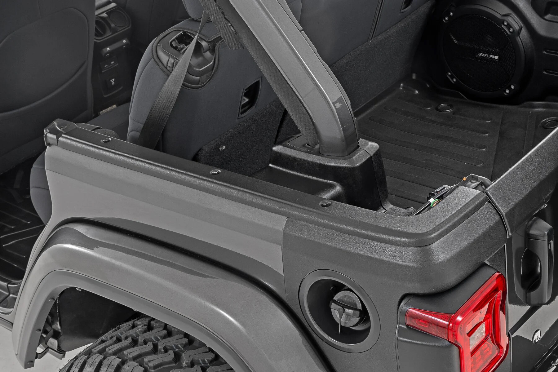 Rough Country TC73262 Trail Cladding for 18-26 Jeep Wrangler JL Unlimited 4-Door