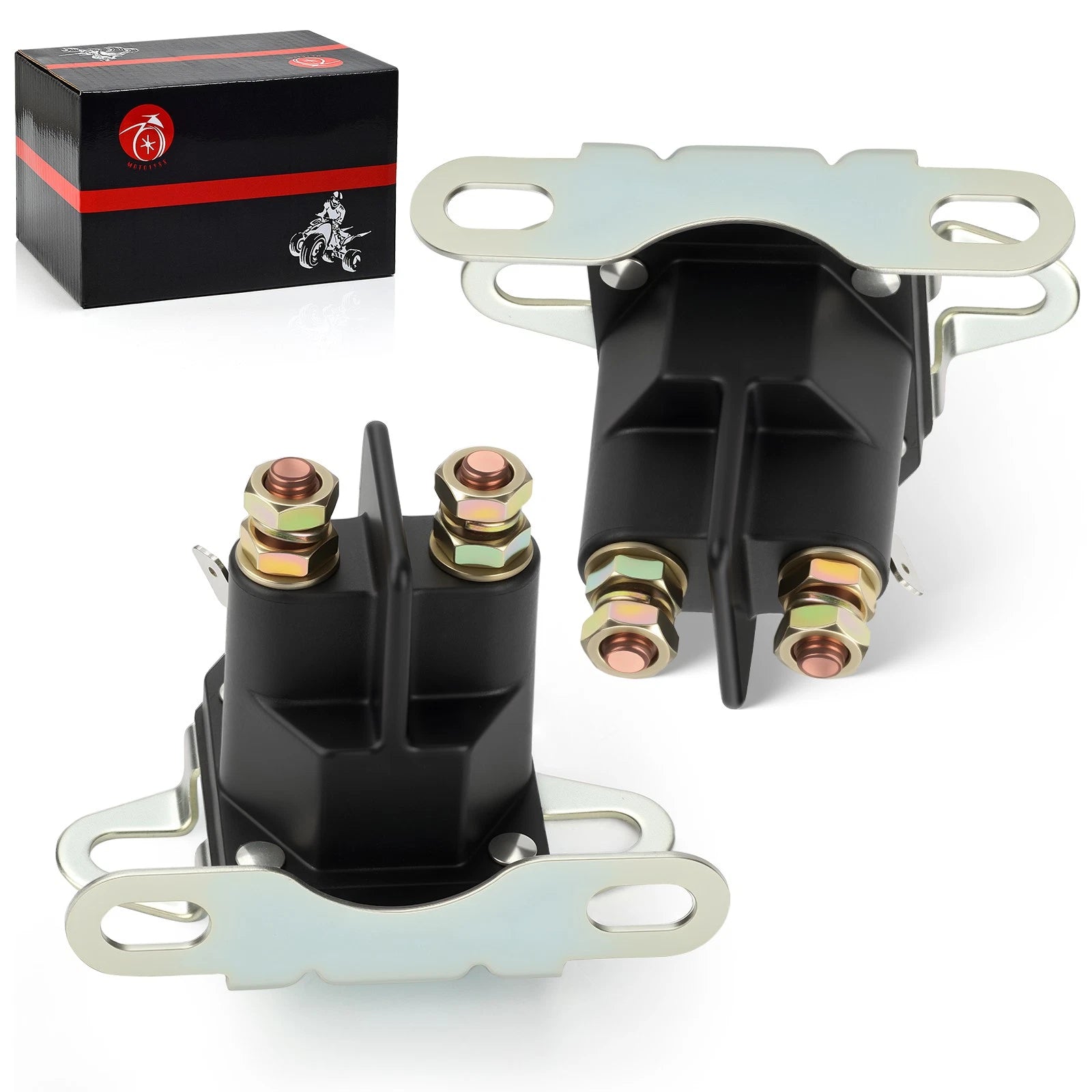 Starter Solenoid Relay 4012358 for Polaris Frontier Fusion 700 900 Rush 600 800 (2006–2018)