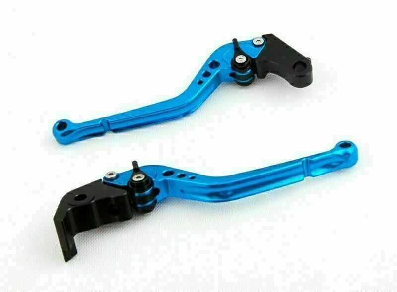 Long Brake Clutch Levers for Aprilia Shiver/GT (2007–2014) Borsoduro 750 (2008–2014) Blue T9