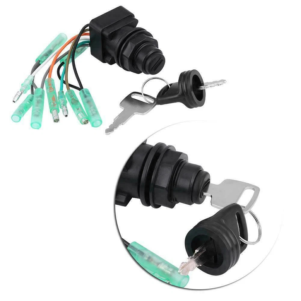 Ignition Key Switch for Suzuki Outboard 37110-92E01 37110-99E00