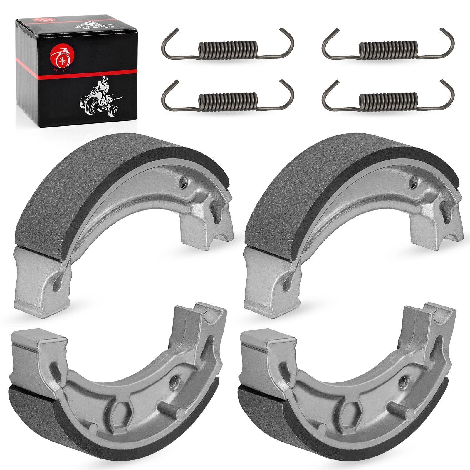 2X Brake Shoes Kit for Yamaha LS2 TY80 YZ80 XT125 SR185 TT225 BW350 XT200 YSR50
