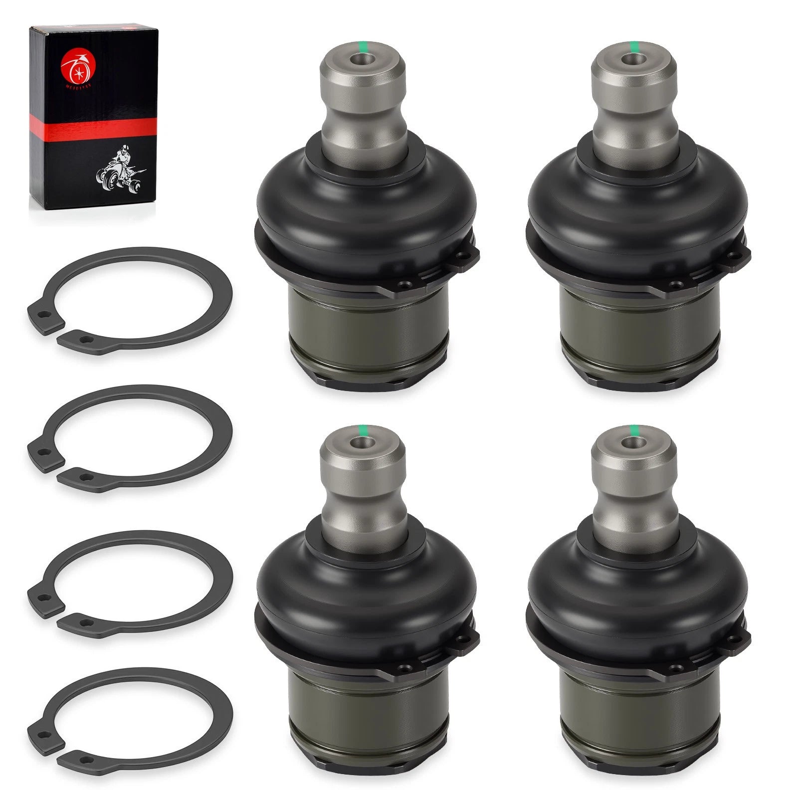Set of 4 Ball Joints for Arctic Cat 250 300 350 366 375 400 425 450 500 550 650 700 1000