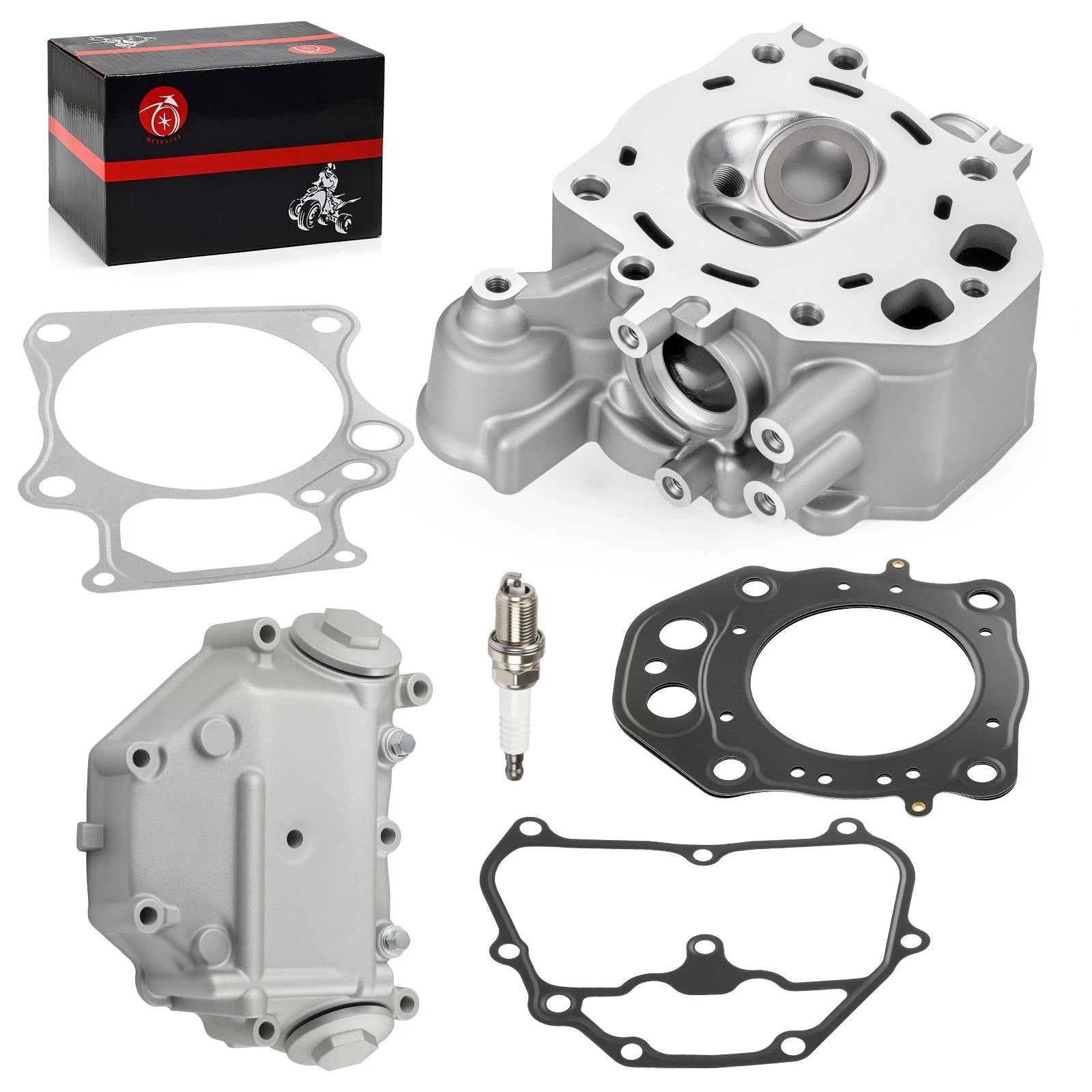 Cylinder Head + Cover + Gasket for Honda Rancher 420 TRX420FPE/FPM (2009–2013)