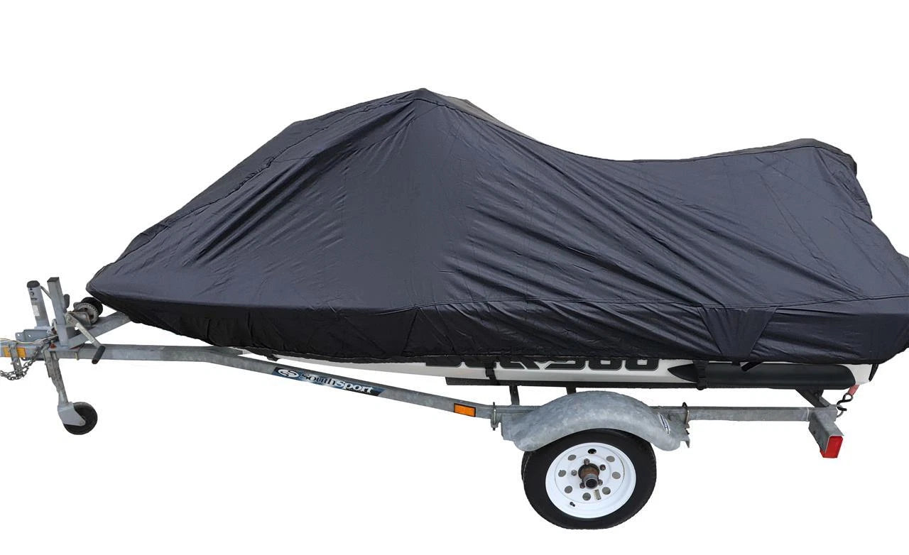 PWC Jet Ski Cover for SeaDoo GT GTI GTX GTS (420 Denier, Black)