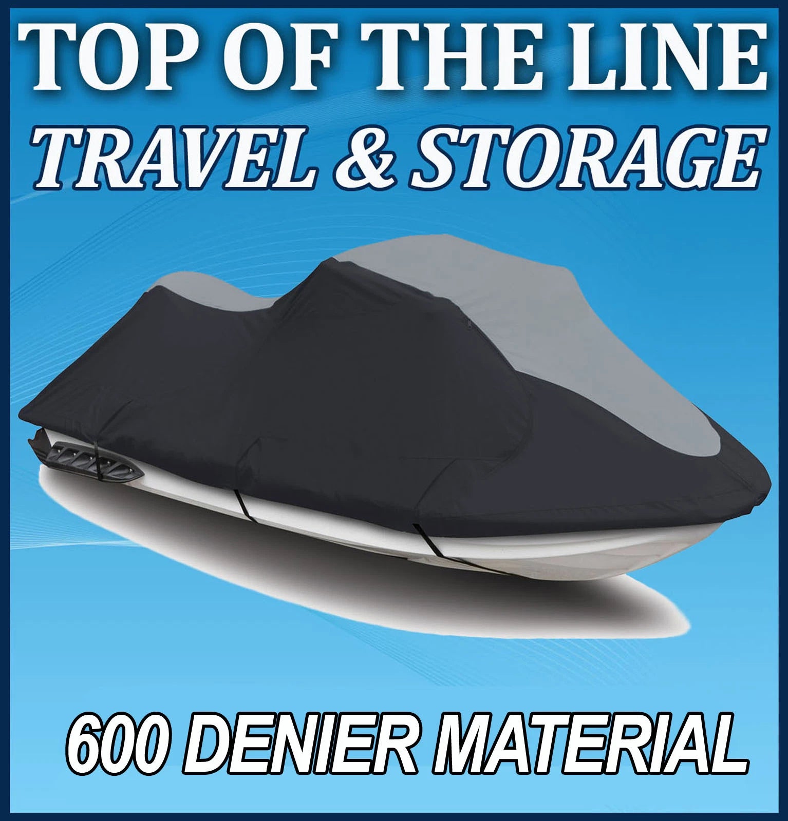 600 Denier Jet Ski Cover for Sea-Doo RXP 215 (2008–2010)