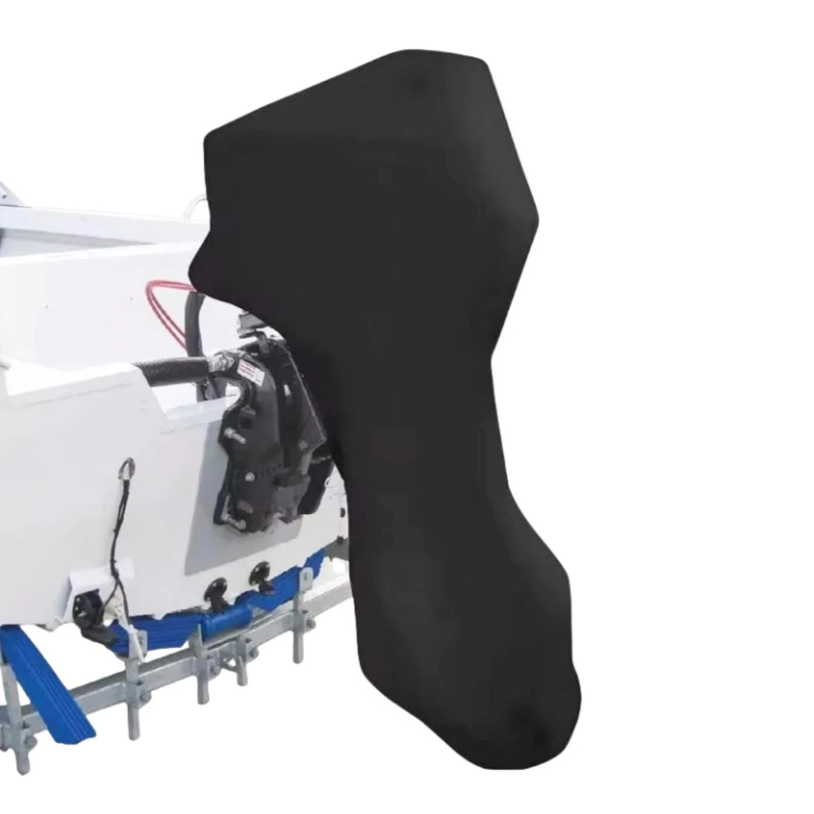 Outboard Motor Engine Waterproof Canvas Cover for 6-20 HP (Fits Various)