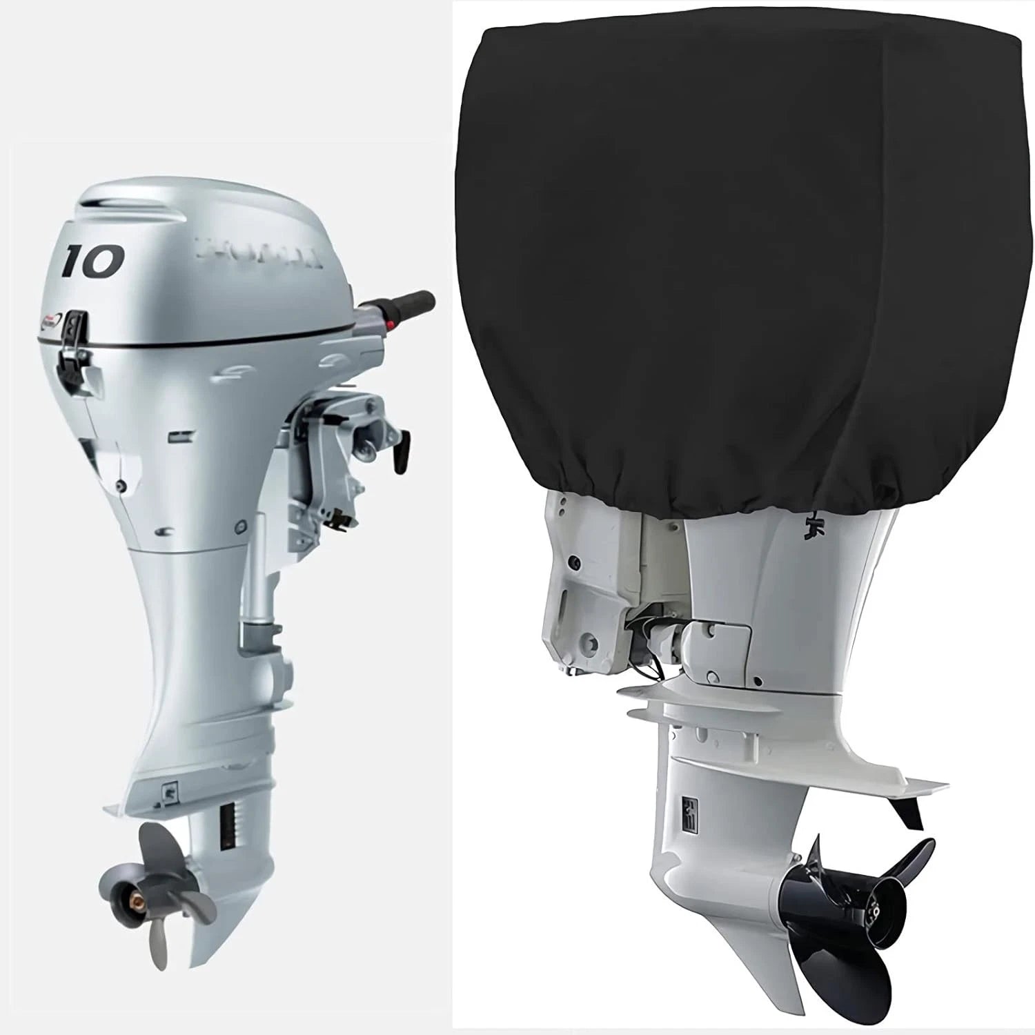 Outboard Motor Cover for Yacht (60-100 HP) Waterproof