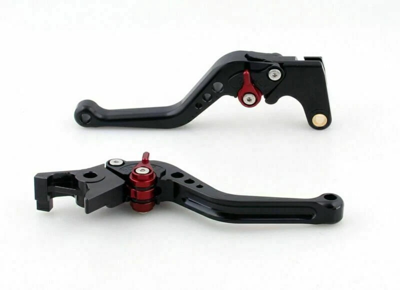 Short Brake Clutch Levers for Kawasaki ZX6R ZX636R ZX6RR ZX10R (2000–2005)