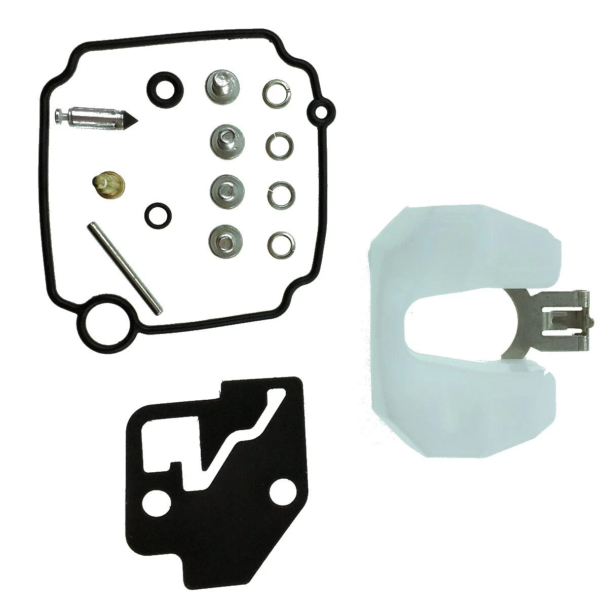 Carb Kit for Yamaha Mercury 9.9&15 HP 4 Stroke (Replaces 66M-W0093-01, 802706A, 18-7738)