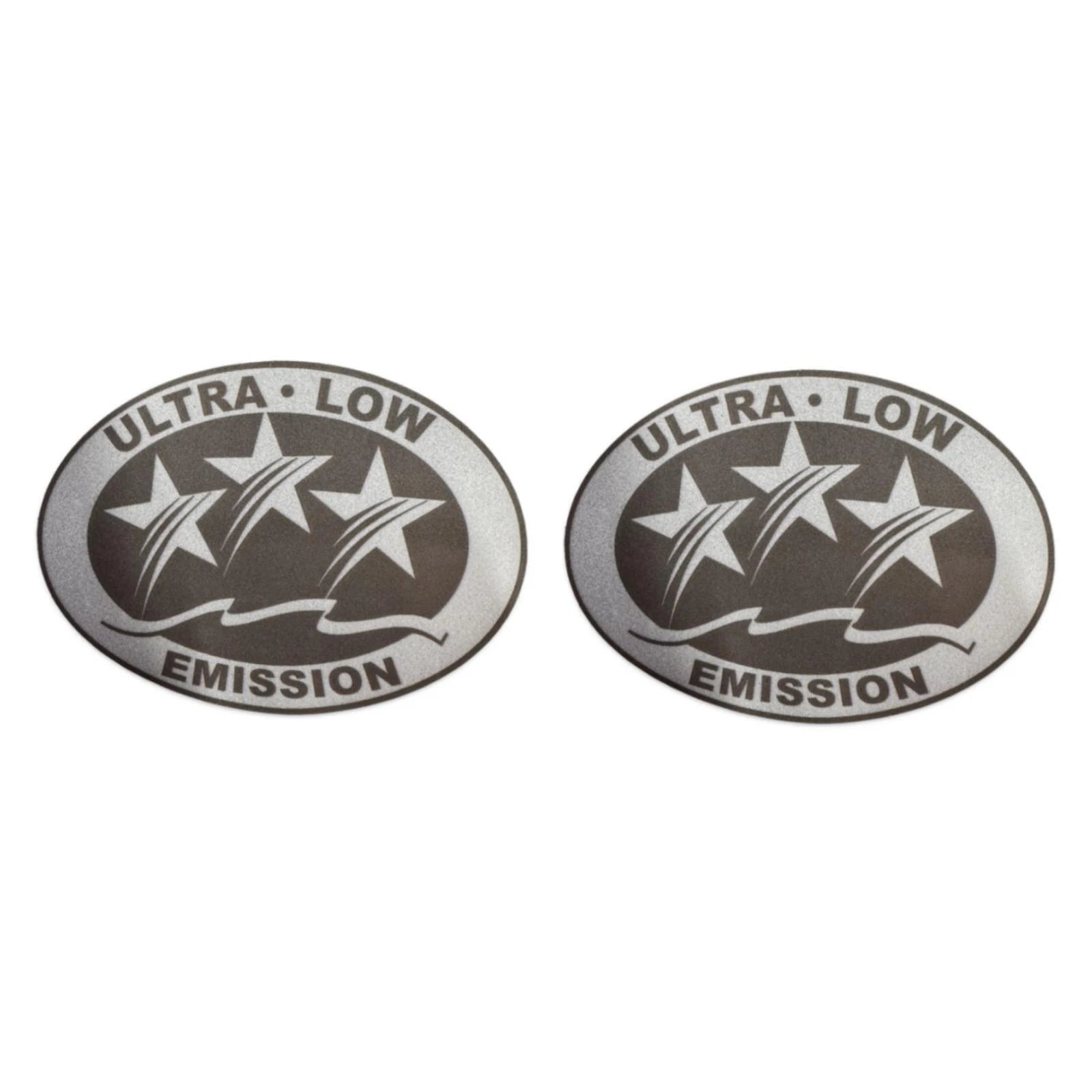 2X Outboard Graphic Sticker Decal for (Light Gray)