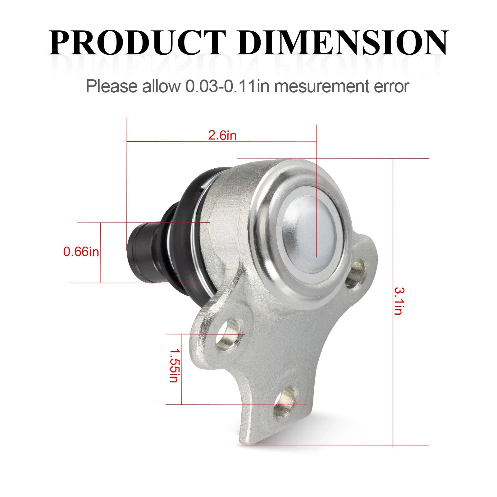 2 Pcs Front Lower Ball Joint for Can-Am Outlander 400 650 800 (2006–2023) 706200444