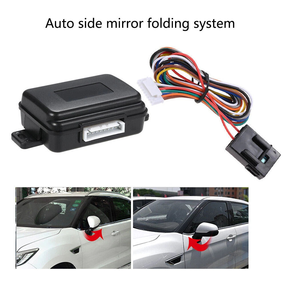 Folding Side Rear View Mirror Closer System for Auto Car