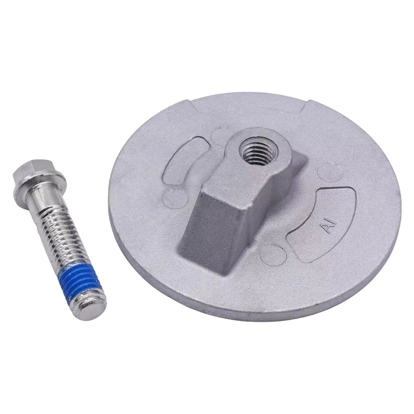 Zinc Anode Flat Trim Tab for MerCruiser Bravo Alpha One Gen II (18-6016, 76214, 76214Q5)