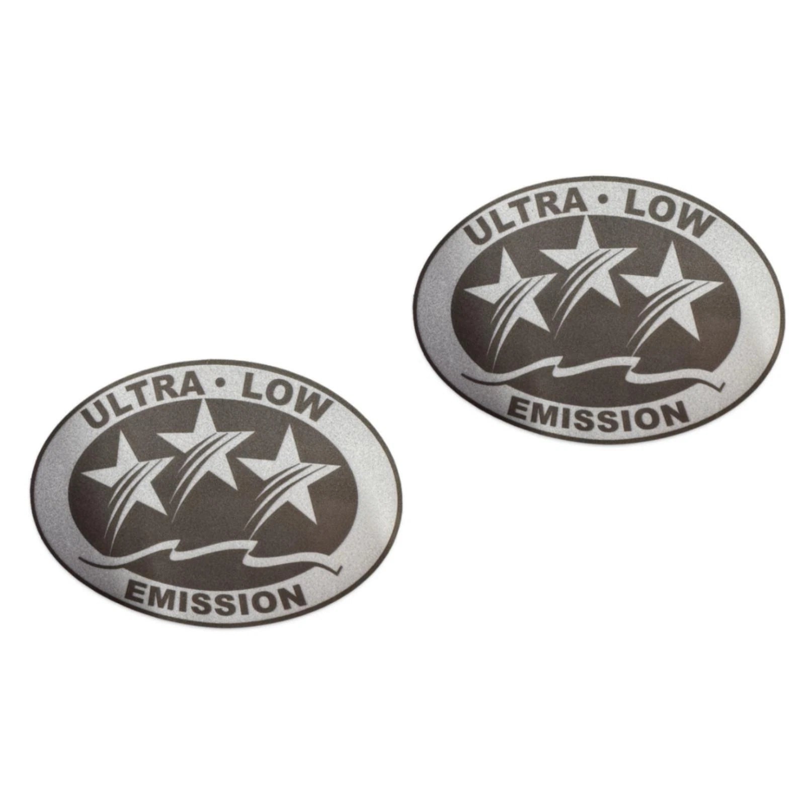 2X Ultra Low Emission 3Star Stickers for Johnson Evinrude Tohatsu Outboard