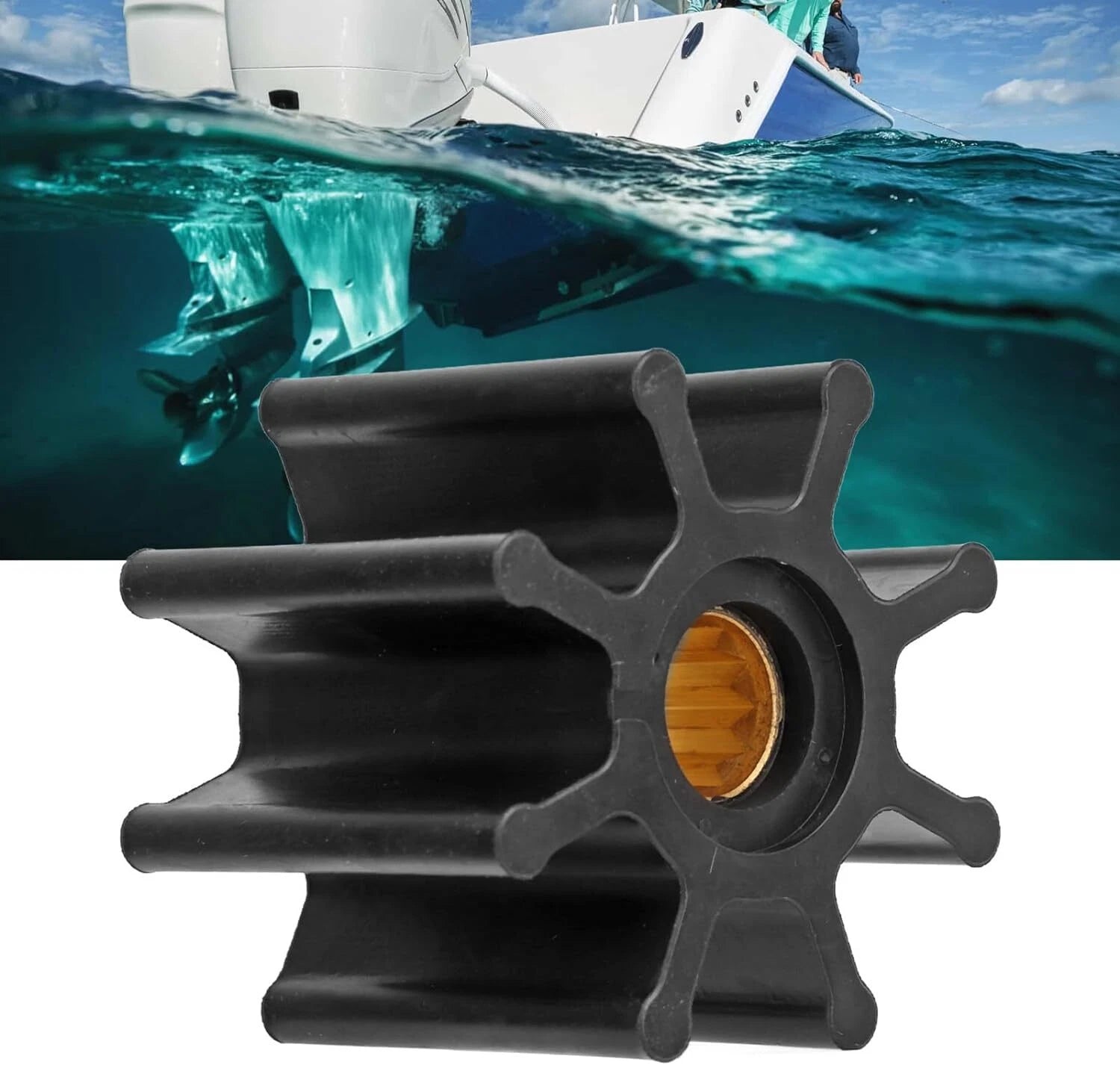 Water Pump Impeller for Ailsa Craig RF4 RA6 RAB6 RK-Series (No Years Specified)