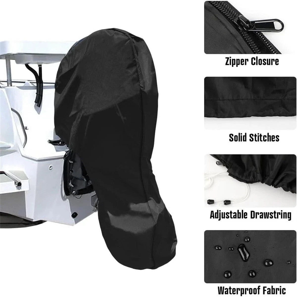 Outboard Motor Engine Cover for Heavy Duty 150-225HP (Waterproof)