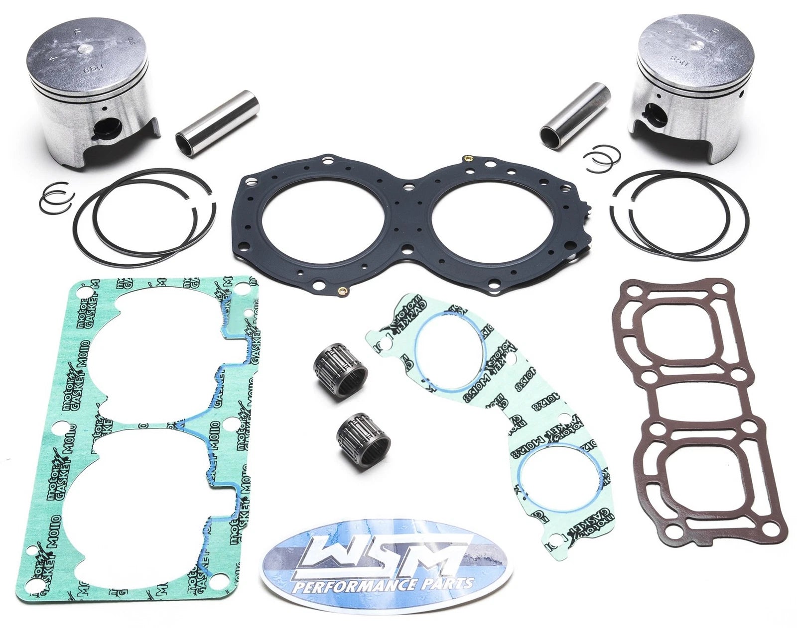 Top End Rebuild Kit for Yamaha Wave Runner XL GP 760 (1997–1999) - Piston, Gasket, .25mm Over
