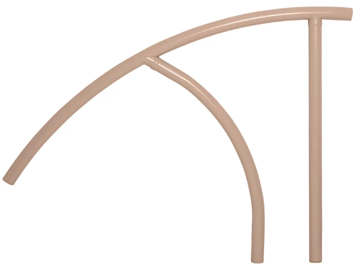 Saftron 44″ Triton Return-To-Deck Handrail, Beige – TRTD-144-B