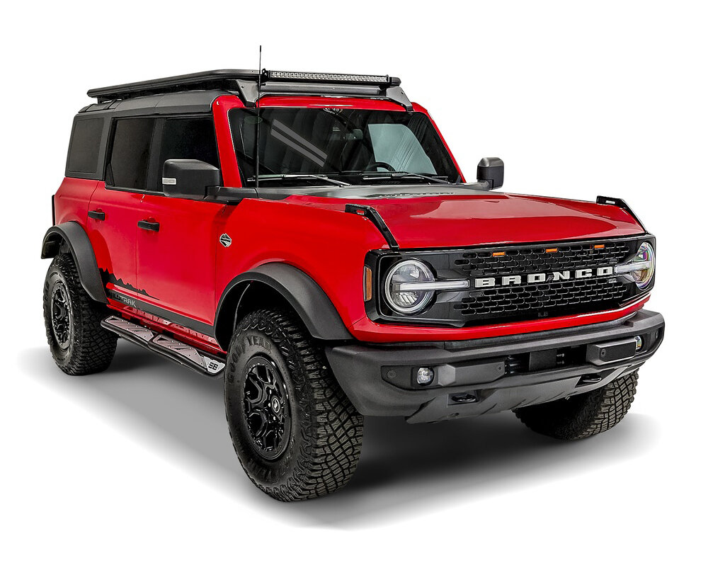 Smittybilt SB78734 Apollo Sliders for 21-26 Ford Bronco 4-Door