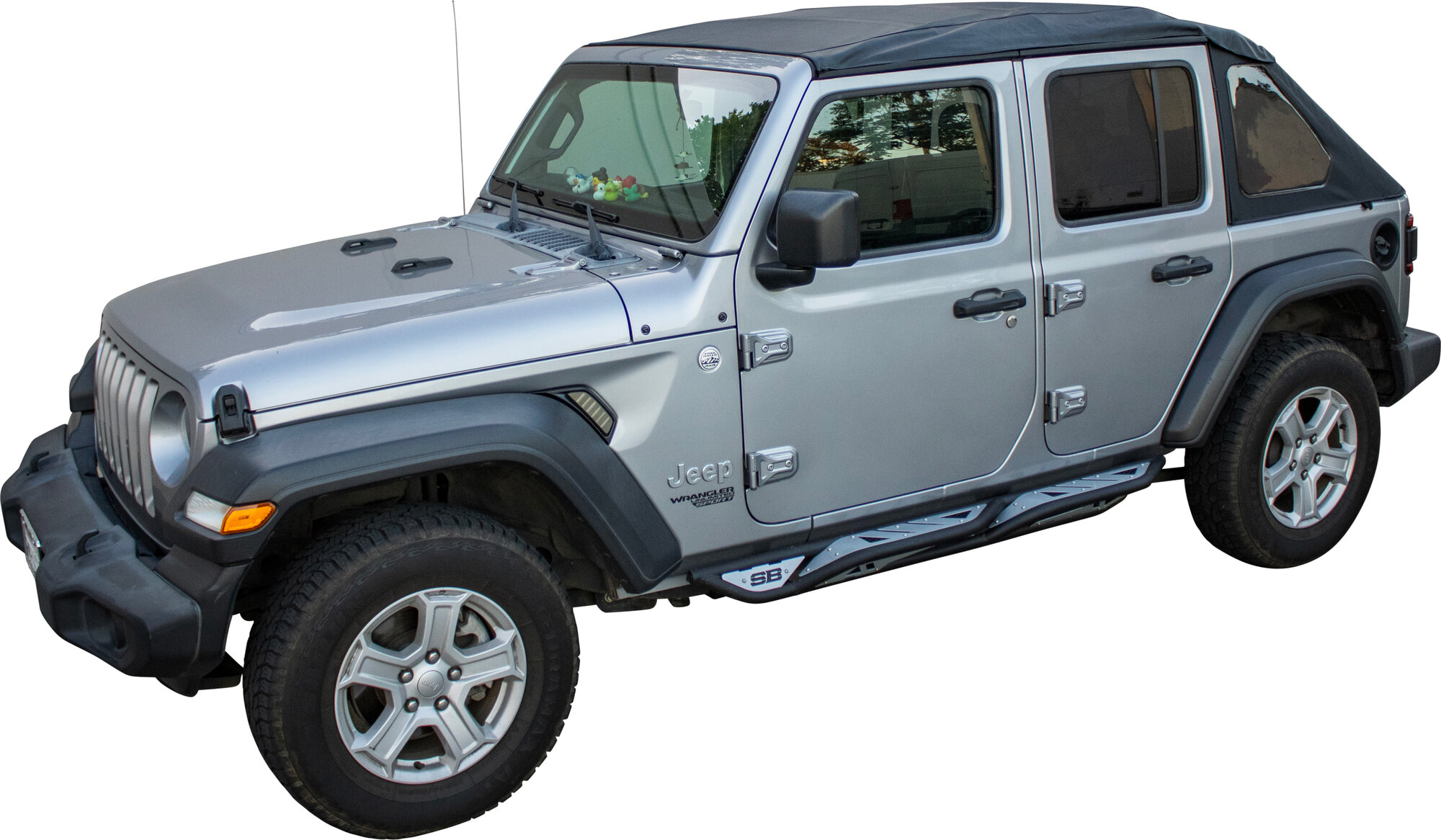 Smittybilt 9093235K Slant Back Full Replacement Soft Top Kit for 18-26Jeep Wrangler JL Unlimited 4-Door