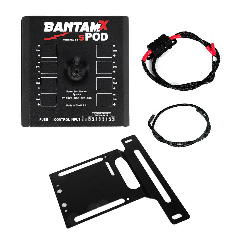 sPOD BantamX Wireless Switch Controller for 18-26 Jeep Wrangler JL & Gladiator JT