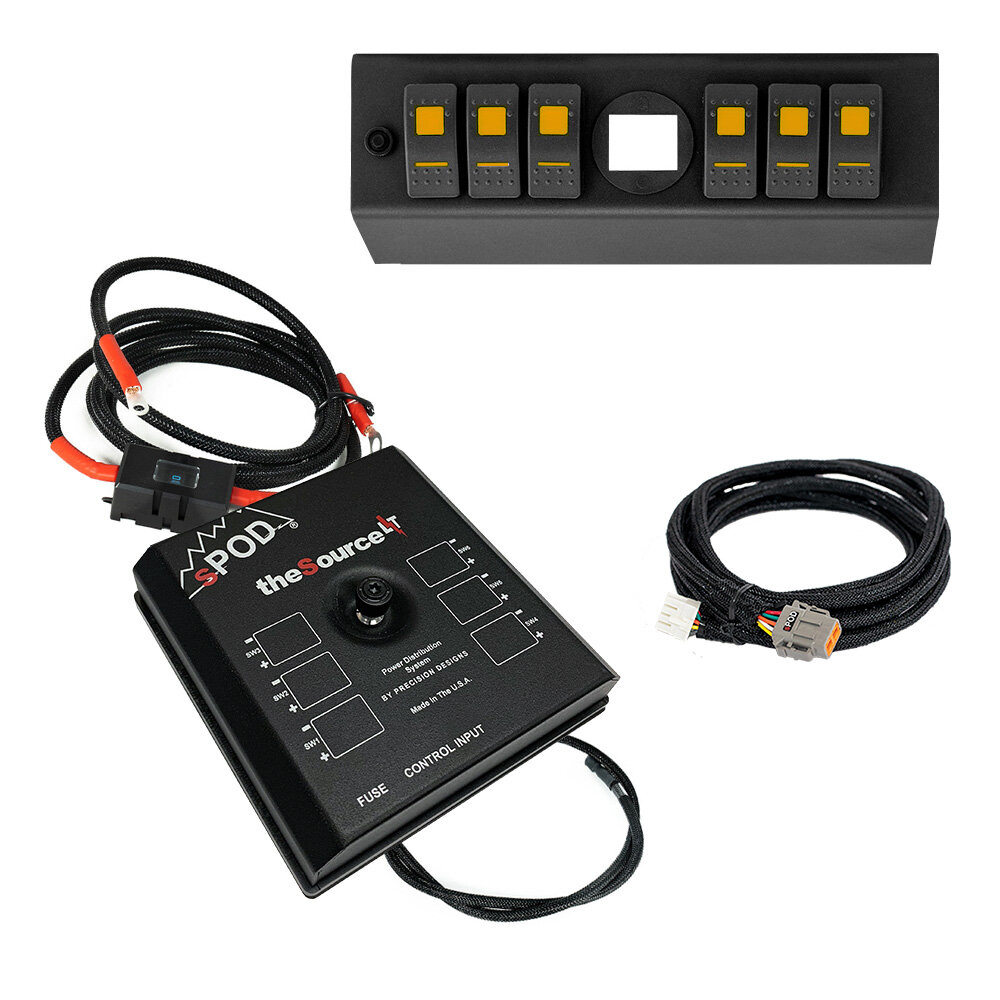 sPOD SourceLT with Genesis Adapter for 09-18 Jeep Wrangler JK