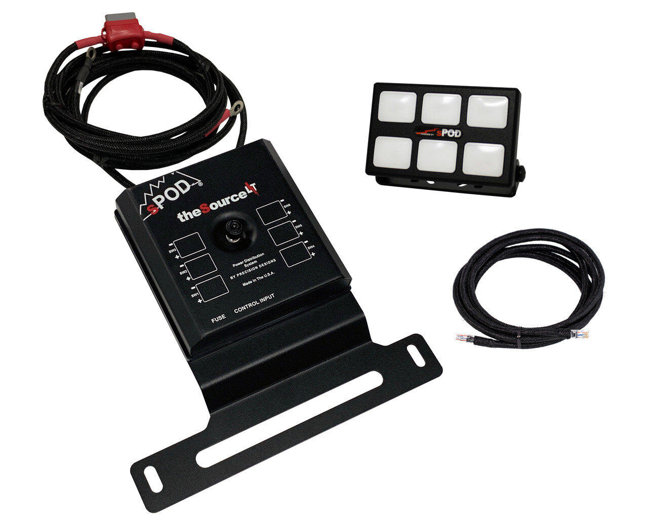 sPOD 87-3180 SourceLT with Mini6 for 18-26 Jeep Wrangler JL & Gladiator JT