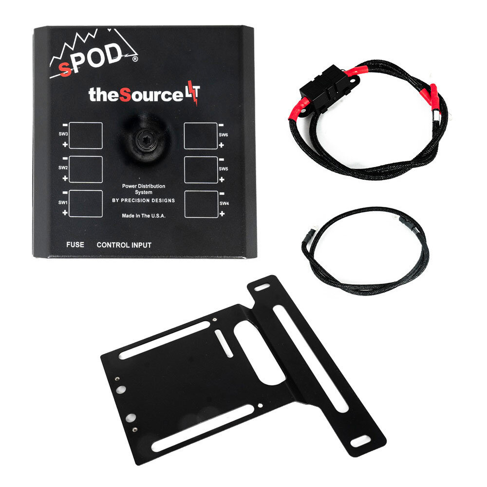sPOD SourceLT Wireless Switch Controller for 18-26 Jeep Wrangler JL Unlimited & Gladiator JT