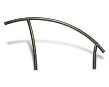 SR Smith Artisan Deck Mounted Stair Rail (Pair), Marine Grade Stainless Steel 1.90″ x .065″ – ART-1005-MG