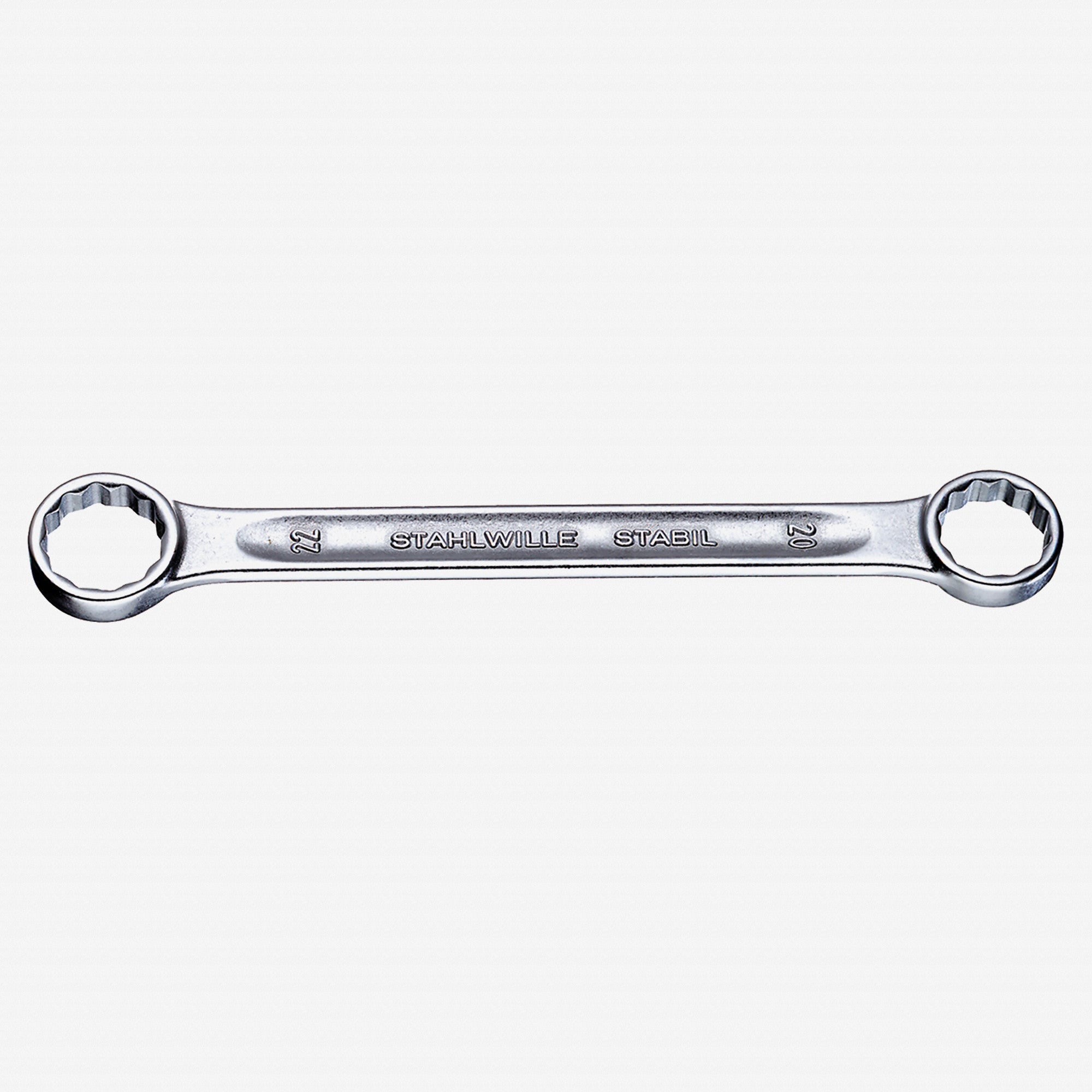 Stahllwille STABIL 21 Flat Double Box End Wrench, 8 x 9 mm