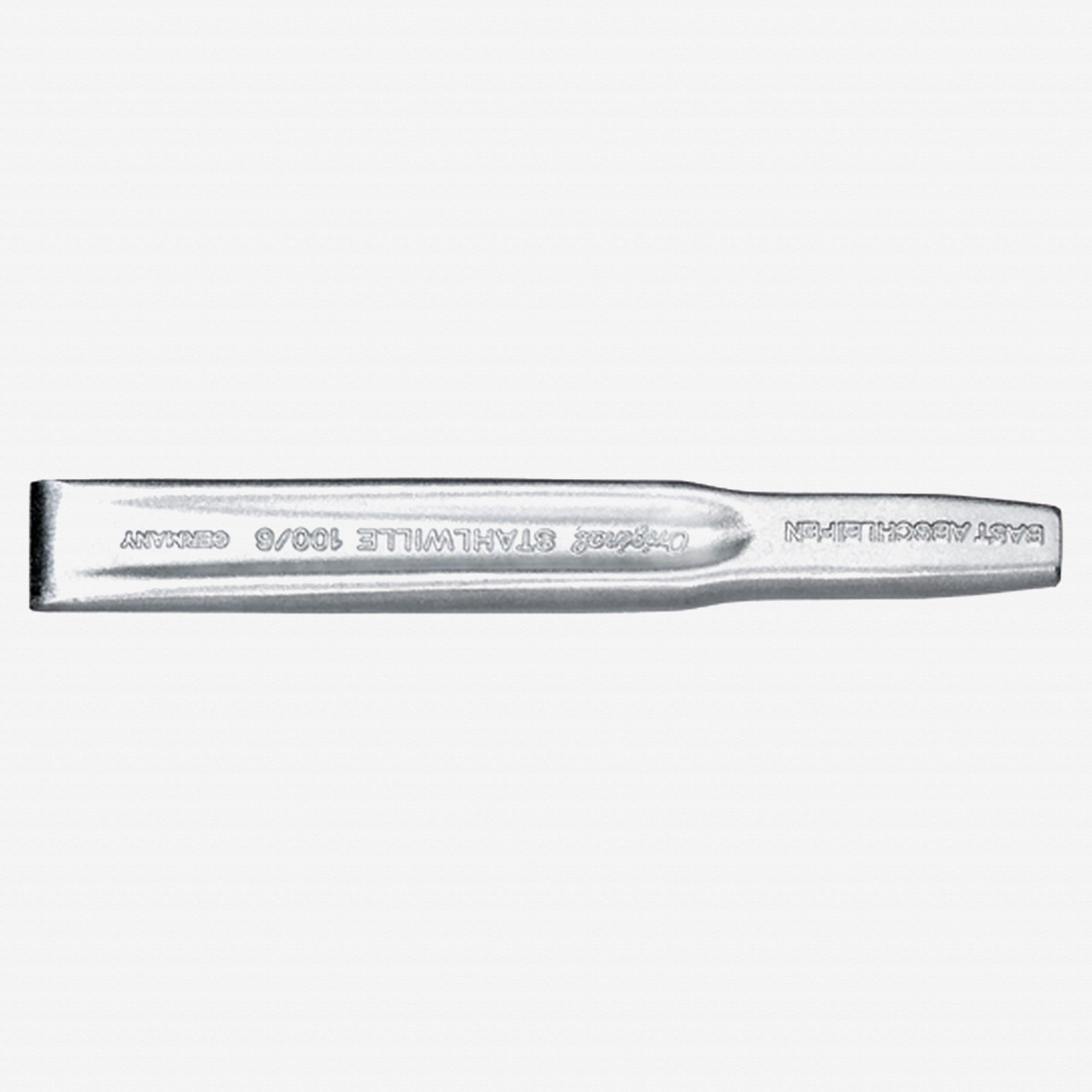 Stahlwille 100 Ribbed Cold Chisel, Size 6